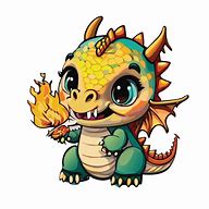 Image result for Fire Blowing Baby Dragon