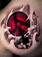 Image result for Uchiha Tattoo Leg Piece