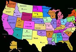 Image result for 3D Labled United States Map