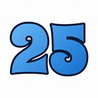 Image result for Number 25 Circle Icon