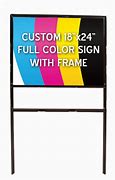 Image result for 18X24 Metal Sign