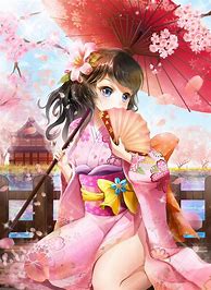 Image result for Japanese Anime Girl Art