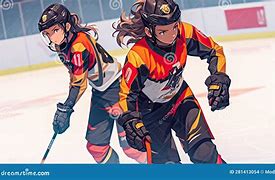 Image result for Anime Hockey Pose