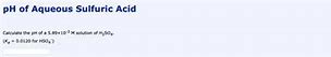 Image result for Sulfuric Acid pH Scale