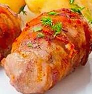 Image result for Bacon Wrapped Baked Potatoes