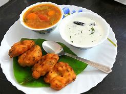 Image result for Medu Vada Sambhar