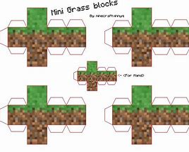 Image result for Minecraft Mini Grass Block