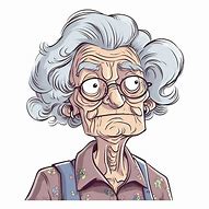 Image result for Old Lady Smoking Clip Art