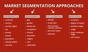 Image result for Target Market Segmentation