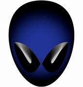 Image result for Blue Alien Head