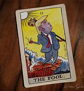 Image result for Trump Tarot Card