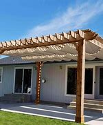 Image result for Pergola with Canopy Plans