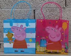 Image result for DIY Peppa Pig Treat Bags