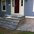 Image result for Metal Frame and Stone Front Steps