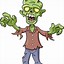 Image result for Cartoon Zombie Drawings