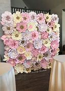 Image result for Paper Flower Wall Display