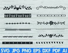 Image result for Christmas Border SVG