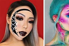 Image result for Halloween Face Makeup Ideas