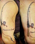 Image result for Fishing Pole Tattoo Ideas