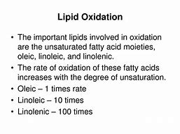 Image result for Lipid Oxidation