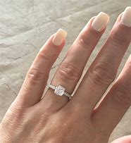 Image result for 1 Carat Engagement Ring On Finger