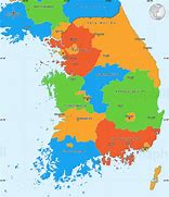 Image result for S. Korean Maps