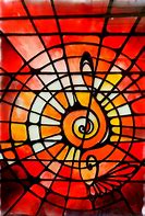 Image result for White Stained Glass Art