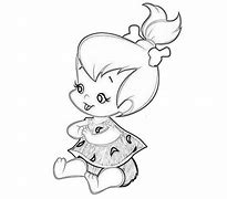 Image result for How to Draw Pebbles Flintstone