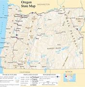 Image result for Oregon On United States Map