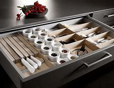 Image result for Luxury Kitchen Drawer Organizers