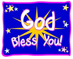 Image result for God Bless You Clip Art