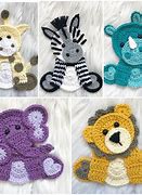 Image result for Crochet Animal Motifs