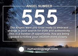 Image result for Angel Number 55