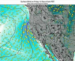 Image result for California Wind Map