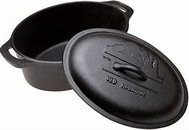 Image result for Porcelain Cast Iron Dutch Oven