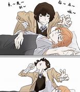 Image result for Dazai X Chuuya with a Heart Hands