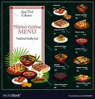 Image result for Filipino Menu Sample