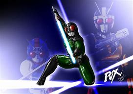 Image result for Kamen Rider Black RX Back View