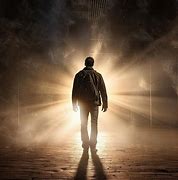 Image result for Man Walking Alone Green Light