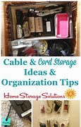 Image result for DIY Cord Storage