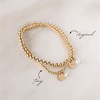 Image result for Stretch Bracelets with Personalized Charms