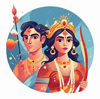 Image result for Diwali Rama Sita