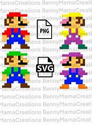 Image result for 8-Bit Mario SVG