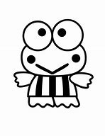 Image result for Keroppi Black and White