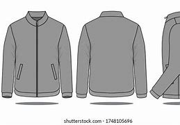 Image result for Jacket Template Front Back and Side