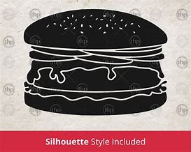 Image result for Cheeseburger SVG