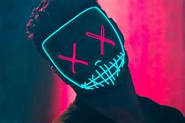 Image result for Neon Mask Wallpaper 4K