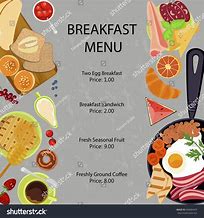 Image result for Best Breakfast Menu