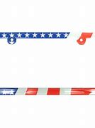 Image result for Black US Flag License Plate Frames