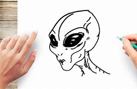 Image result for Alien Sigma Face Drawing